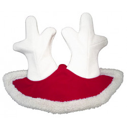 Bonnet oreilles EQUITHÈME "Noël" en forme de bois de renne