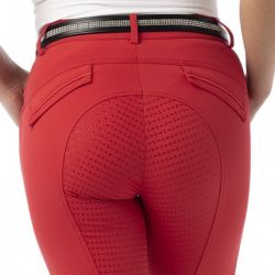 Pantalon EQUITHÈME "Micro", fond silicone