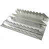 Étrille aluminium rectangulaire HIPPOTONIC