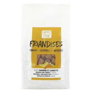 HIPPOTONIC Bonbons pour chevaux, goût banane et carotte