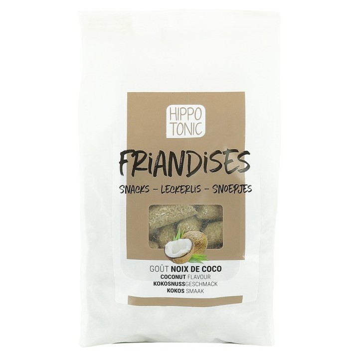 HIPPOTONIC Bonbons pour chevaux, goût noix de coco
