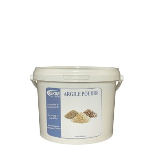 Argile en poudre REKOR