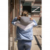 Blouson pénélope Lecciblock bleu artic