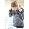 Sweat zippé PENELOPE "Rosy"