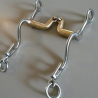 Mors Camargue Grenouille Ponté-Brisé Inox-Cuivre