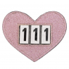 Porte Numéro Coeur
