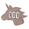 Porte Numéro Unicorn