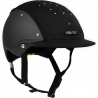 Casque Casco " A Part " Noir Brillant