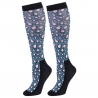 chaussettes équi print