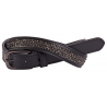 ceinture cuir crystal