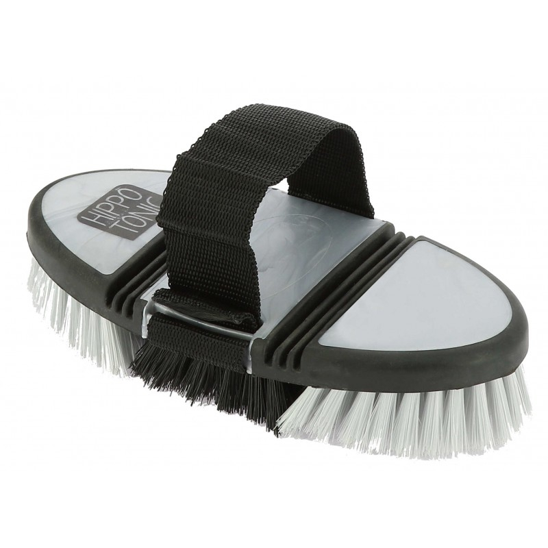 Brosse douce nylon HIPPOTONIC “Softgrip” flexible