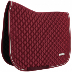 tapis de selle dressage nacre équithème