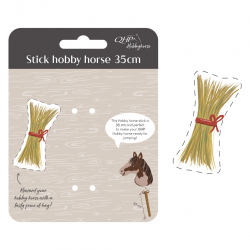 bâton de hobby horse 35 cm