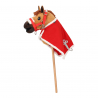 couverture polaire noel hobby horse