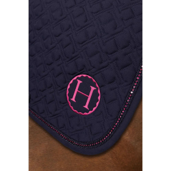 tapis de selle saphir octobre rose harcour