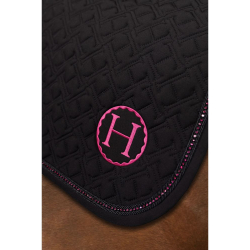 tapis de selle saphir octobre rose harcour