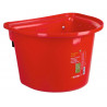 Mangeoire de porte Kerbl rouge