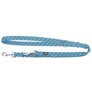 Laisse longue Kerbl pour chien 200 cm bleu