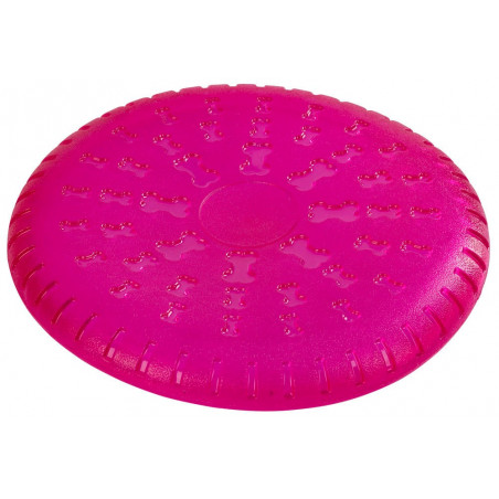 Frisbee en caoutchouc thermoplastique pour chien