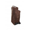 Sac à bottes et casque 2 en 1 marron