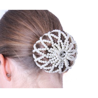 Filet à cheveux Pearl Blanc