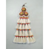 MOSQUERO FRONTAL VAQUERO POILS DRAPEAU ESPAGNOL