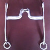 Mors Camargue ponté brisé inox 130 mm