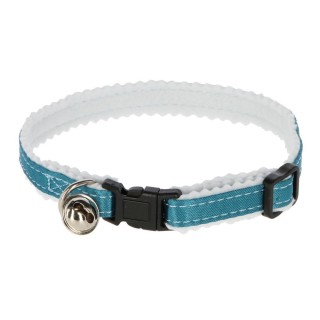 Collier pour char avec grelot bleu