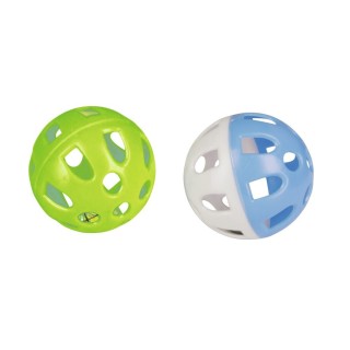 Balle en plastique pour chat (lot de 2)