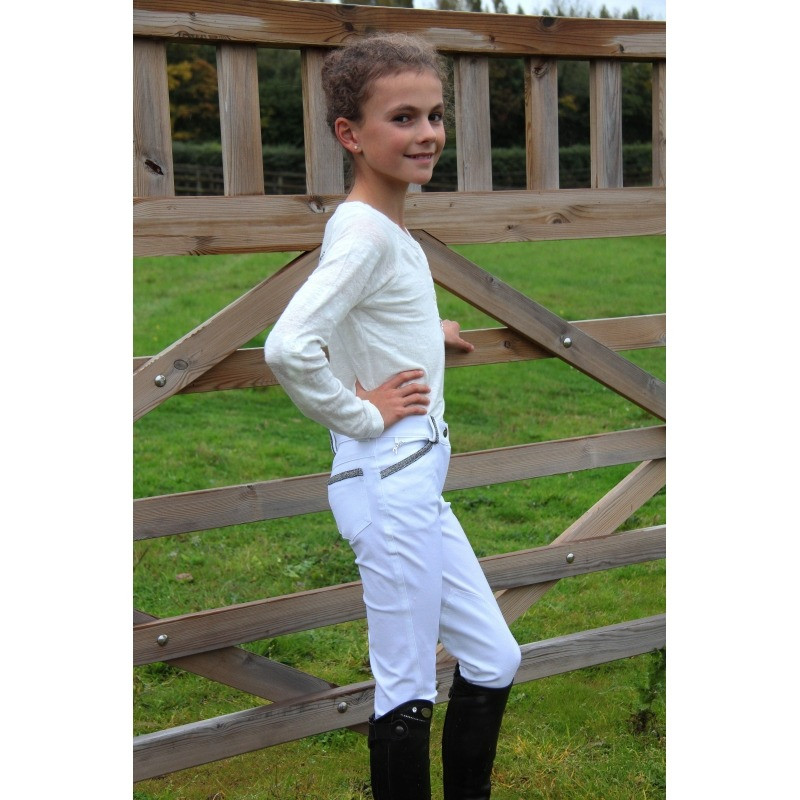 Pantalon d'équitation FUN Enfant - Pénélope Leprévost