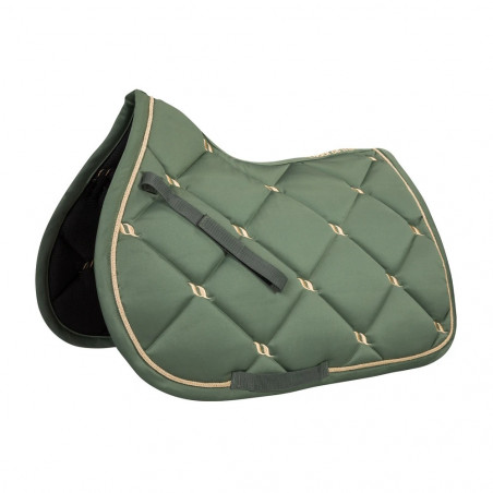 Nouveau tapis de selle Night Collection CSO Vert olive - Back On Track