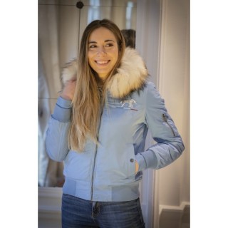 Bombers Lyon Bleu artic - Pénélope Leprévost